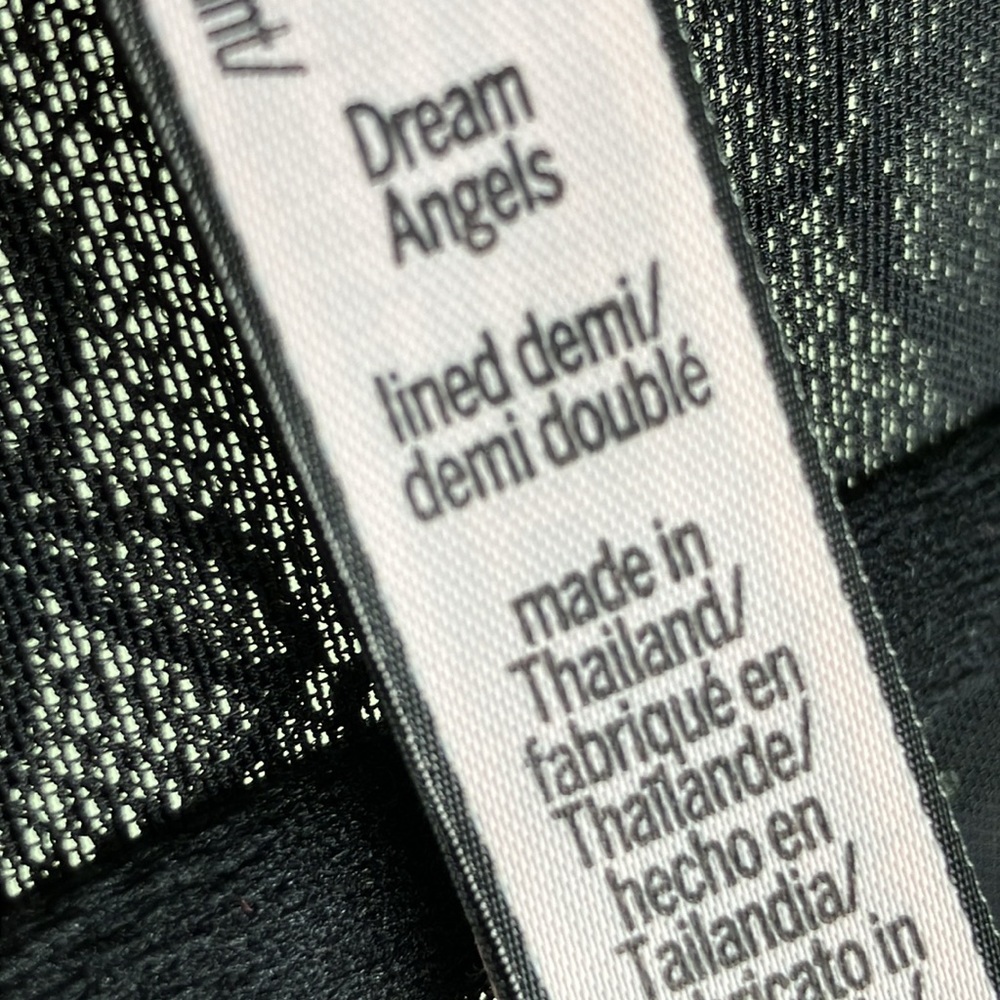 Victoria's Secret Corset Bra DD Lace Dream Angels Lined Demi - Picture 9 of 11